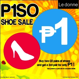 Manila Shopper Le donne Piso Shoe Sale Apr 2013